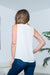 Soft Crepe Sleeveless Surplice V Neck Wrap Top (IT1206_003) - Wholesale Fashion Couture 