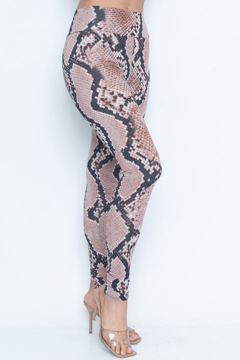 Animal Print Legging Pants (EP7500-B-PS) - Wholesale Fashion Couture 