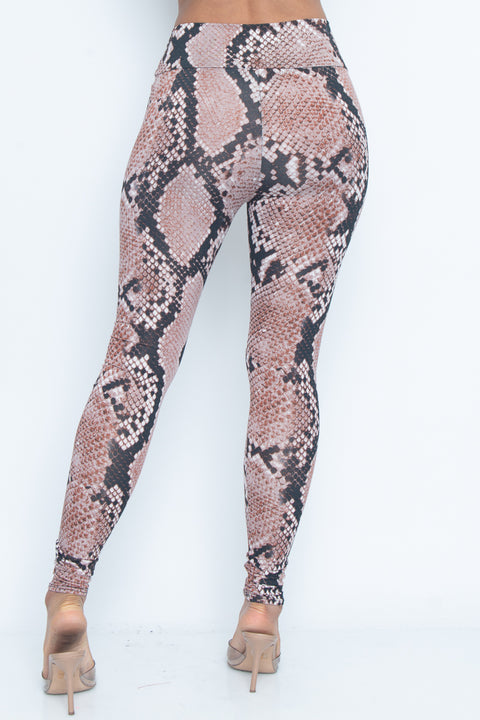 Animal Print Legging Pants (EP7500-B-PS) - Wholesale Fashion Couture 