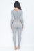 Open Hips Round Neck Jumpsuit Zipper Back* (P3603) - Wholesale Fashion Couture 
