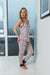 Soft 3 Piece Lounge Pajama Set -Pants, Long Sleeve & Sleeveless Top- Animal Print (1609489-JR-Animal) - Wholesale Fashion Couture 