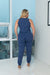 Plus Size Soft 3 Piece Lounge Pajama Set (Pants, Long Sleeve & Sleeveless Top)Polka Dots Print (1609489-POLKA+SZ) - Wholesale Fashion Couture 