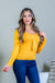 Empire Bust Tie Long Sleeve Soft V Neck Sweater (JHS18144) - Wholesale Fashion Couture 