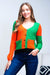 Knit V-Neck Sweater 2Front Pockets  (HS-0972) - Wholesale Fashion Couture 