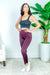 High Waist Compression Yoga Pant Leggings in Eggplant (AP42982) - Wholesale Fashion Couture 