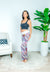 Boho Beauty Multi Color Asymmetrical Stripe Flare Pants (V220W-A085P) - Wholesale Fashion Couture 