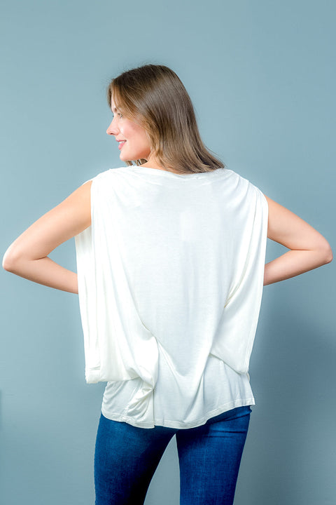 Sleeveless Tunic Top (12174) - Wholesale Fashion Couture inc