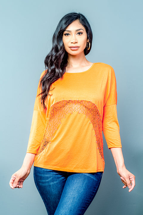3/4 Top W-Studs (30727) - Wholesale Fashion Couture inc