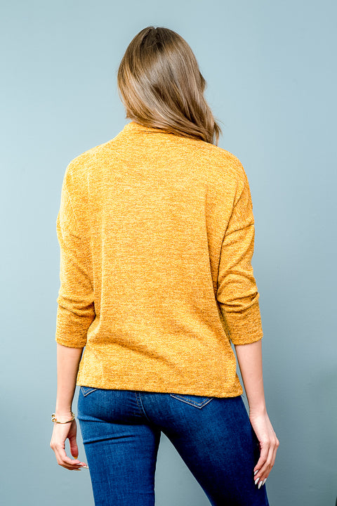 Long Sleeve Fleece Top (MT3762) - Wholesale Fashion Couture inc