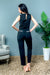 Sleeveless Color Block Jumpsuit with Drawstring Waist (15P7015) - Wholesale Fashion Couture 