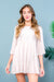 3/4 Sleeve Bohemian Mini Dress (1087) - Wholesale Fashion Couture 