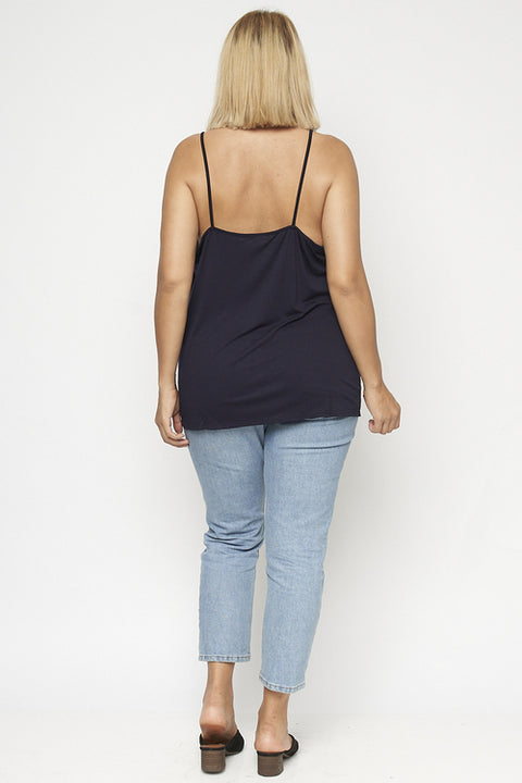 Plus Size Tank Top (DZ19C207-P) Black / ( 1XL-2XL-3XL- 2-2-2)