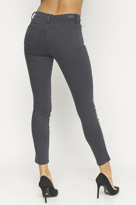 Mid Rise Skinny Pants (SP10004) Wine / ( 1-3-5-7-9-11-13- 1-2-2-2-2-2-1)