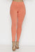 Embroidery Yoga Pants (SYL6) Coral / ( XS-S-M-L-XL-2XL- 1-1-1-1-1-1)