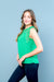 Sleeveless Lace Trim Top (HC393) - Wholesale Fashion Couture 