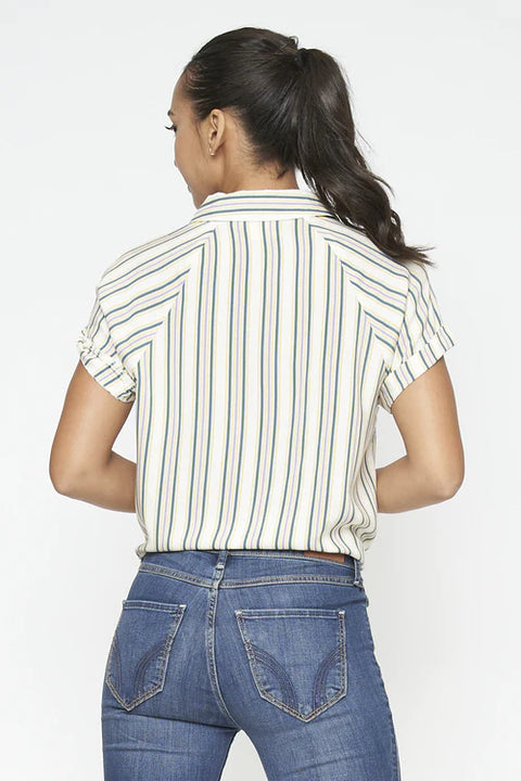 Top (HTN1653) Ivory-Green / ( XS-S-M-L- 1-2-2-1)