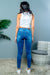 Skinny Jeans 4 Pockets (AM8114M) Med.Blue / ( 1,3,5,7,9,11,13,15- 1,2,2,3,2,2,1,1)