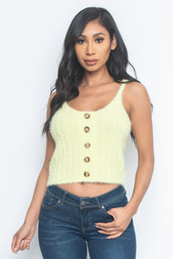 Crop Top Sleeveless In Lime (SS2943) - Wholesale Fashion Couture inc
