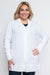Plus Size Cardigan-Sweater With Buttons (LB924) Ivory / ( 3XL-4XL- 2-3)