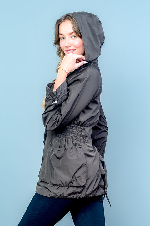 Winter break Jacket w/Hoodie* (GP-0378) - Wholesale Fashion Couture 