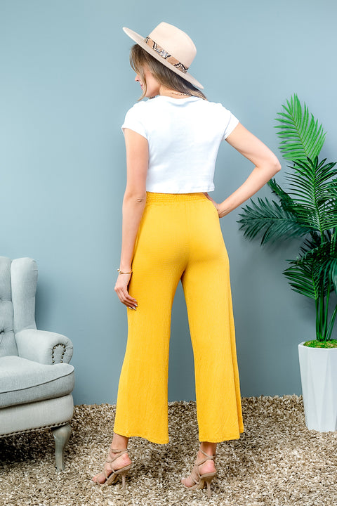 Pants (6374PK) Mustard / ( S-M-L- 2-2-2)