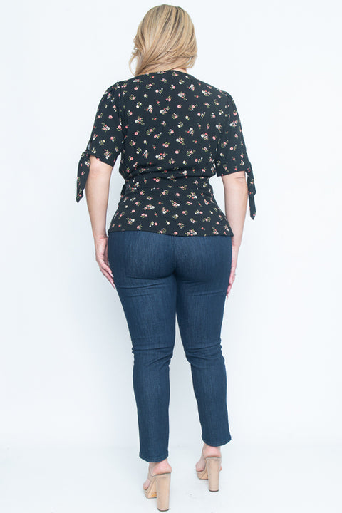 Short Sleeve Top (ZB10095F6) - Wholesale Fashion Couture 